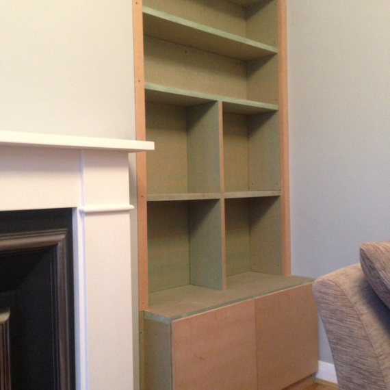 Bespoke Alcove Storage